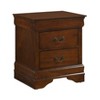 NicBex Nightstand with Drawers, Side Table with Hanging Pulls and Finish Top,Classic Bedside Table for Bedroom,Living Room - 2 of 4