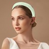 Unique Bargains Women's Elegant Retro Jacquard Wide Hairband 6.3"x5.71" 1 Pc - 2 of 3