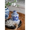 Dexmalle Ren Blue and White Oval Jar with Lid - 4 of 4