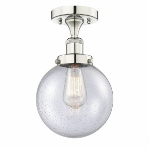 Beacon - 1 Light Semi-Flush Mount In Industrial Style-8.25 Inches Tall and 6.5 Inches Wide - 1 of 1