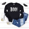 Simply Sage Market Women's Boo! Long Sleeve Graphic Tee - image 2 of 3