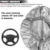 TruAIR Car Steering Wheel Sun Shade Cover Ð Universal 18 Inch Protector - 3 of 4