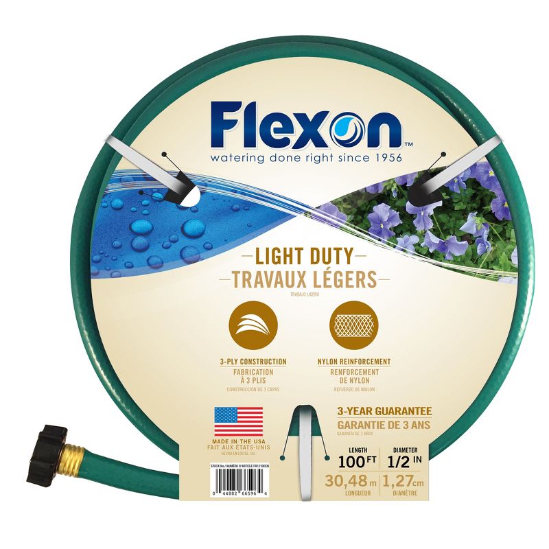 Flexon 1/2" Light Duty Garden Hoses, 4 of 5