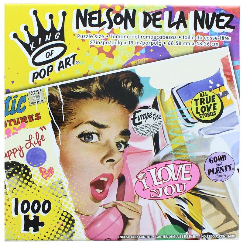 The Canadian Group Nelson De La Nuez King Of Pop Art 1000 Piece Jigsaw Puzzle | Sweet Happy Life, 1 of 7