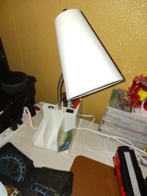 Target desk deals lamp organizer