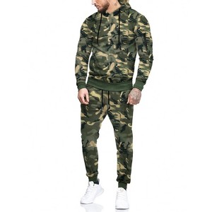COOFANDY Men's Tracksuit 2 Piece Hooded Athletic Sweatsuits Casual Running Jogging Sport Suit Sets - 1 of 4