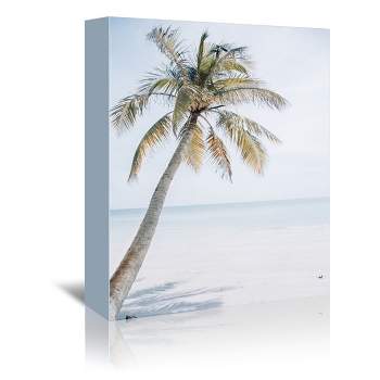 Americanflat Coastal Landscape Palm On The Beach By Tanya Shumkina Wrapped Canvas