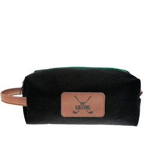 Pavilion Gift Company - Out Golfing - Canvas Toiletry Bag - Handbags - 1 of 4