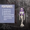 SCS Direct Mermaid Skeleton (3 Pack)-16" Long Weather Resistant Yard Decorations w Colored Hair- Decor Indoor/Outdoor, Parties, Classroom - 3 of 4