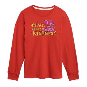 Boys' - Blue's Clues & You! - Clue into Kindness Long Sleeve Graphic T-Shirt - 1 of 3