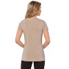 Rekucci Short Sleeve Scoop Neck Stretch T-Shirt for Women - 3 of 3