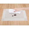 REGALWOVEN PVC Kitchen Dining Table Decor Washable Wipeable Heat Resistant Placemats 8 Pcs - 3 of 4
