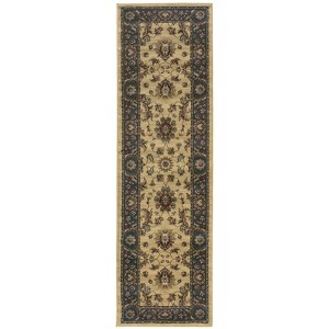 Oriental Weavers Ariana 311Z3 Ivory/ Blue Indoor Area Rug - 2'3" x 7'9" - 1 of 2