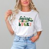 Simply Sage Market Women's Feelin Kinda Lucky Colorful Short Sleeve Graphic Tee - image 2 of 3