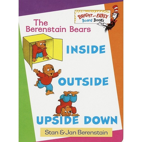 Inside, Outside, Upside Down - (Bright & Early Board Books(tm)) by  Stan Berenstain & Jan Berenstain (Hardcover) - image 1 of 1