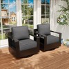 UPTION Patio Chair with Cushions（Set of 2） - 4 of 4