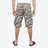 X RAY Men's Belted 12.5" Inseam Cargo Shorts,Camo Shorts(plus size shorts in available) - 2 of 4