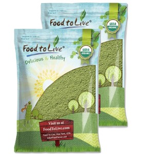 Organic Kale Powder - Non-GMO, Made from Raw Dried Whole Leaves, Vegan, Bulk - 1 of 4