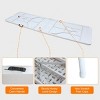 GlasFlength Folding Tables Adventure Ready Folding Table Rugged Design for Outdoor Events and Compact Living, White, 95.98"*30"*28.46" - 4 of 4