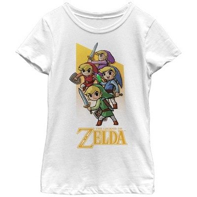 Link Character Gaming Zelda Legend Kids T Shirt 