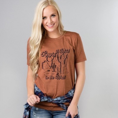 Simply Sage Market Keepin It Wild In The West Short Sleeve Tee