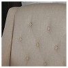 Elaine Tufted Fabric Chair and Ottoman - Christopher Knight Home - 3 of 4