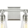 Generation Lighting Monterro 30 1/4" Satin Nickel 4-Light Bath Light - 3 of 3