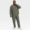 Men's Active Comfort Fleece Crewneck Sweatshirt - All In Motion™ - 3 of 3