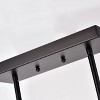 Chloe Lighting Ironclad Industrial 5 Light Textured Black Island Pendant Ceiling Fixture 35" Wide - 4 of 4