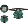 INSPIRE CHIC Women's Rhinestone Brooch Tie Pre-tied Ribbon Ties for Elegant Party - 3 of 4