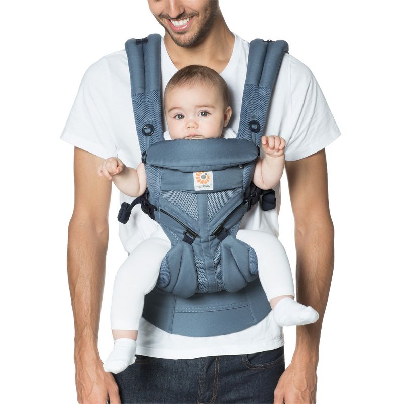 Ergobaby Omni 360 Cool Air Mesh All Position Breatheable Baby Carrier with Lumbar Support, 1 of 10