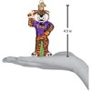 Old World Christmas Glass Blown Christmas Ornament, Louisiana State University, Mike the Tiger (With OWC Gift Box) - 4 of 4