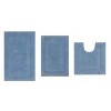 Classy Bathmat Collection Cotton Tufted Set of 3 Bath Rug Set - Home Weavers - 2 of 4