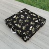 Iveta Abolina Pineberries Botanicals Black Outdoor Floor Cushion - Deny Designs - 2 of 2