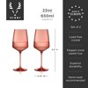 Viski Reserve Nouveau Wine Glasses Set of 2 - 3 of 4