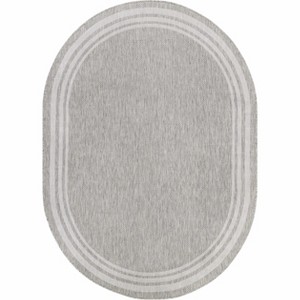 Hauteloom Burradoo Bordered Beige Rug - 1 of 4