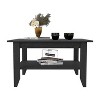 Coffee Table San Jose, One Shelf, Black Wengue Finish - 4 of 4