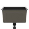 vidaXL Handmade Kitchen Sink Black Stainless Steel - 4 of 4