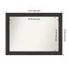Amanti Art Attic Aged Non-Beveled Wood Framed Bathroom Vanity Wall Mirror - 3 of 4