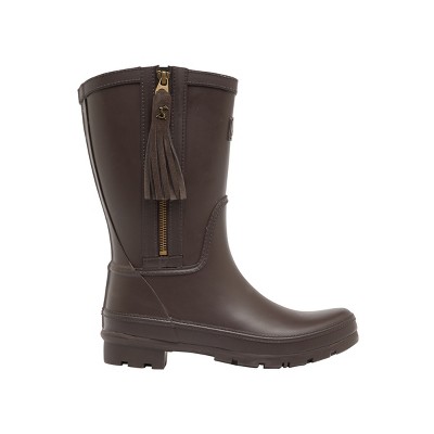 joules collette wellies brown