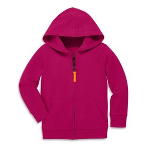 Primary Kids Zip Hoodie in Raspberry Size 14 - 1 of 1