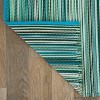 World Rug Gallery Contemporary Stripe Reversible Plastic Indoor and Outdoor Rugs - 4 of 4