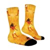 Egyptian Gods Anubis And Horus Africa Women Printed Crew Socks Funny Funky Socks Soft Polyester Novelty Gifts for Artists Men - 3 of 4