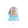Catstages 2-in-1 Chirping Bird and Track Topper with Inner Ball Track Cat Interactive Toy - Purple - 3 of 4