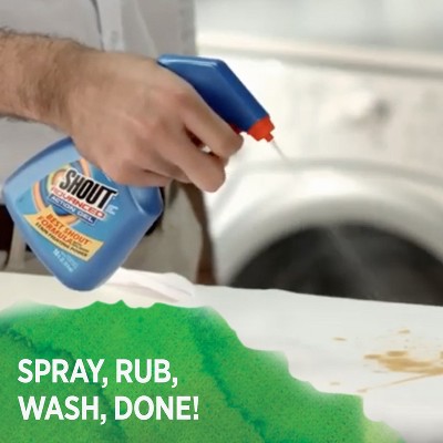 Shout Advanced Unscented Gel Laundry Stain Remover Spray - 22 oz