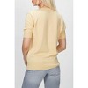 Women's ELBOW V-NECK TOP - 6397 - 2 of 2
