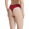 Hanky Panky Women's PlayStretch™ Natural Thong - 2 of 3