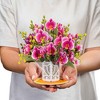 Paper Love 3D Pop Up Flower Bouquet Card, with Orchids Forever Flowers Keepsake, For All Occasion - Oversized 10" x 7" Cards - 2 of 4