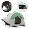 Cesicia 7.5' L x 6.9' W x 6.9' H SUV Tent, 2000mm Waterproof Truck Tent with 3 Doors and Mesh Window, for 5-6 Person Camping - 3 of 4