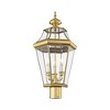 Livex Lighting Georgetown 3 - Light Lantern in  Polished Brass - 2 of 4